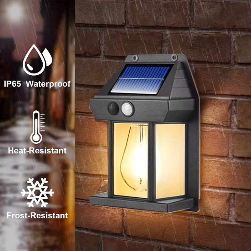 Solar Path Light - Lampu Dinding tenaga surya, lampu bohlam