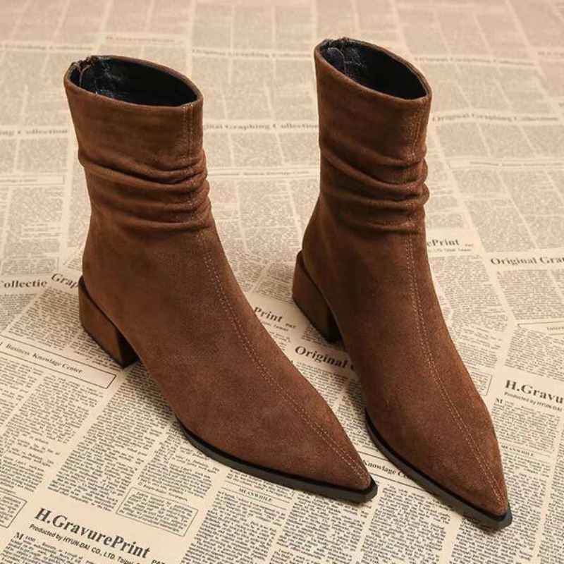 Outdoor Lighting Modern - Sepatu Bot Wanita Retro Outdoor Anti-selip