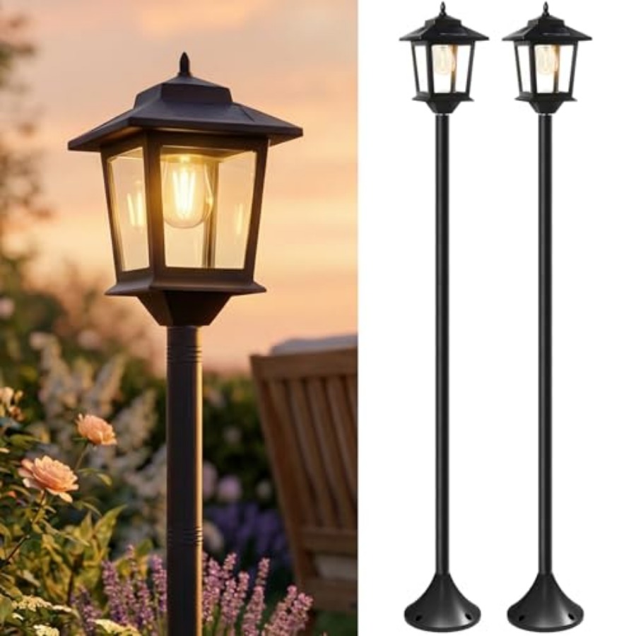 Outdoor Lighting Poles - Lampu Tiang Tenaga Surya Luar Ruangan,