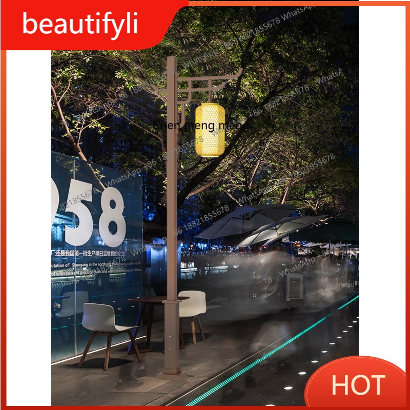 Outdoor Lighting Poles - Lampu tiang surya L6080 lampu lanskap