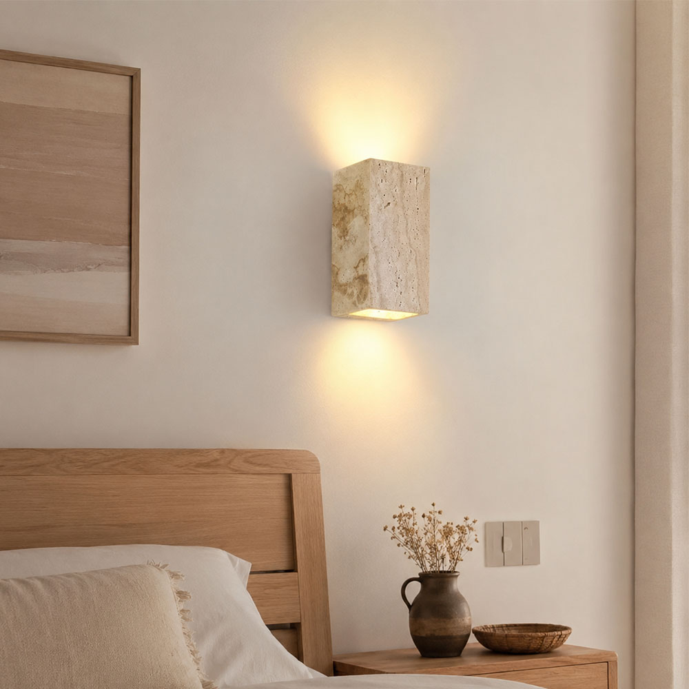 Outdoor Lighting Linear - Lampu Dinding Batu Alam IP65 Tahan