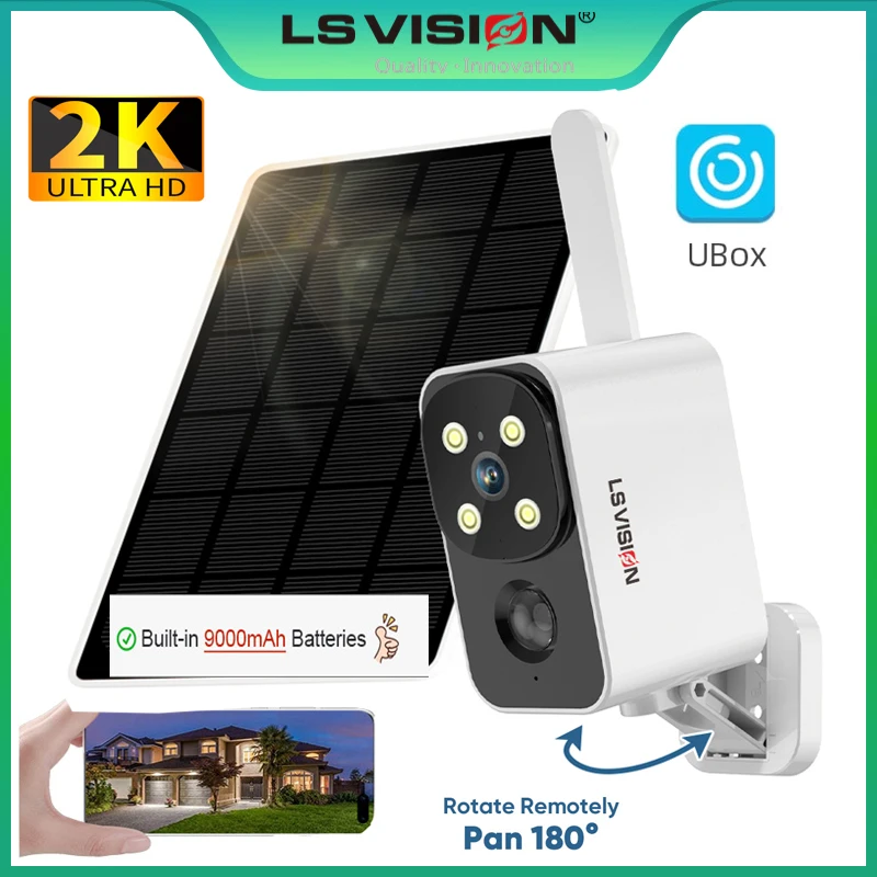 Outdoor Lighting Video - Kamera Solar Luar Ruangan LS VISION