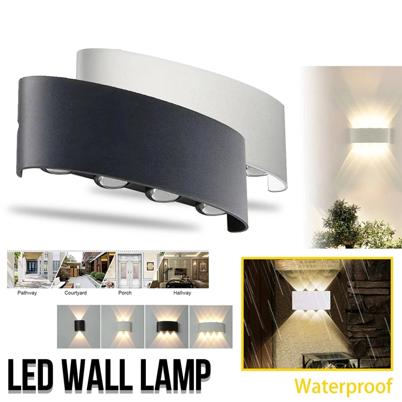 Outdoor Lighting Linear - Lampu Dinding Led Modern Lampu Tangga