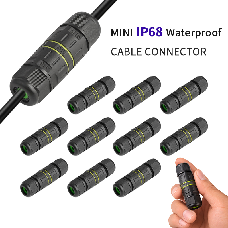 Outdoor Lighting Connectors - Konektor Kabel Inline Mini Tahan Air