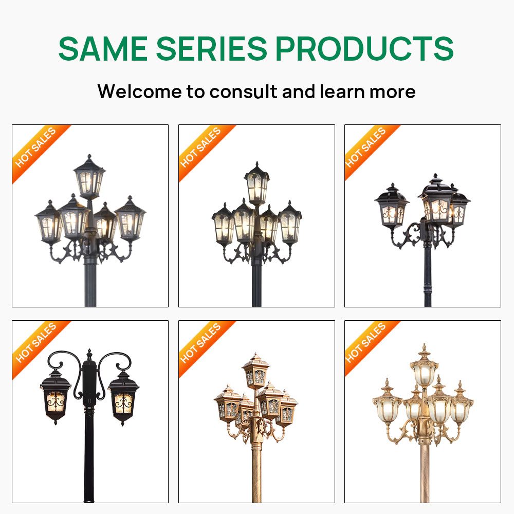 Lampu Tiang Taman Klasik 5 Kep - Outdoor Lighting Poles ulasan dan harga