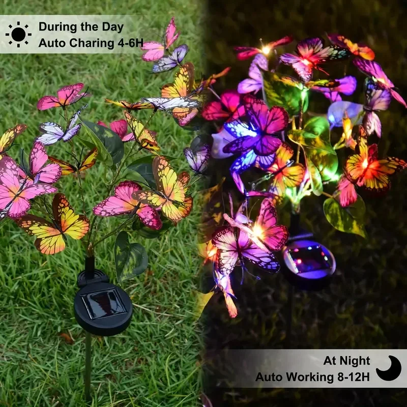 Lampu Taman Kupu-kupu LED Sury - Solar Path Light ulasan dan harga