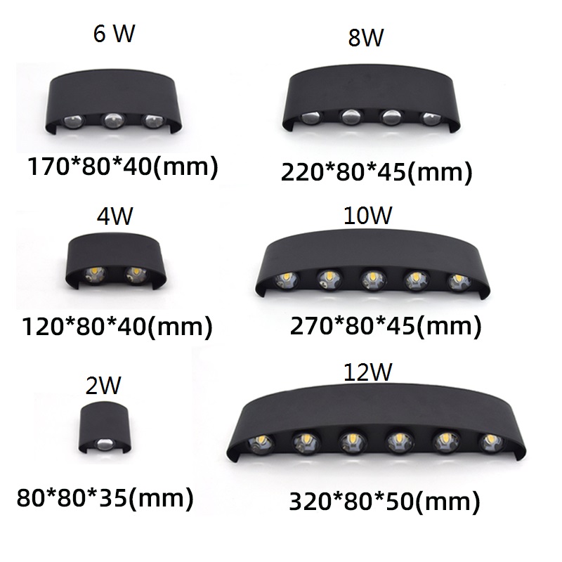 Lampu Dinding LED 2W 4W 6W 8W  - Outdoor Lighting Linear ulasan dan harga