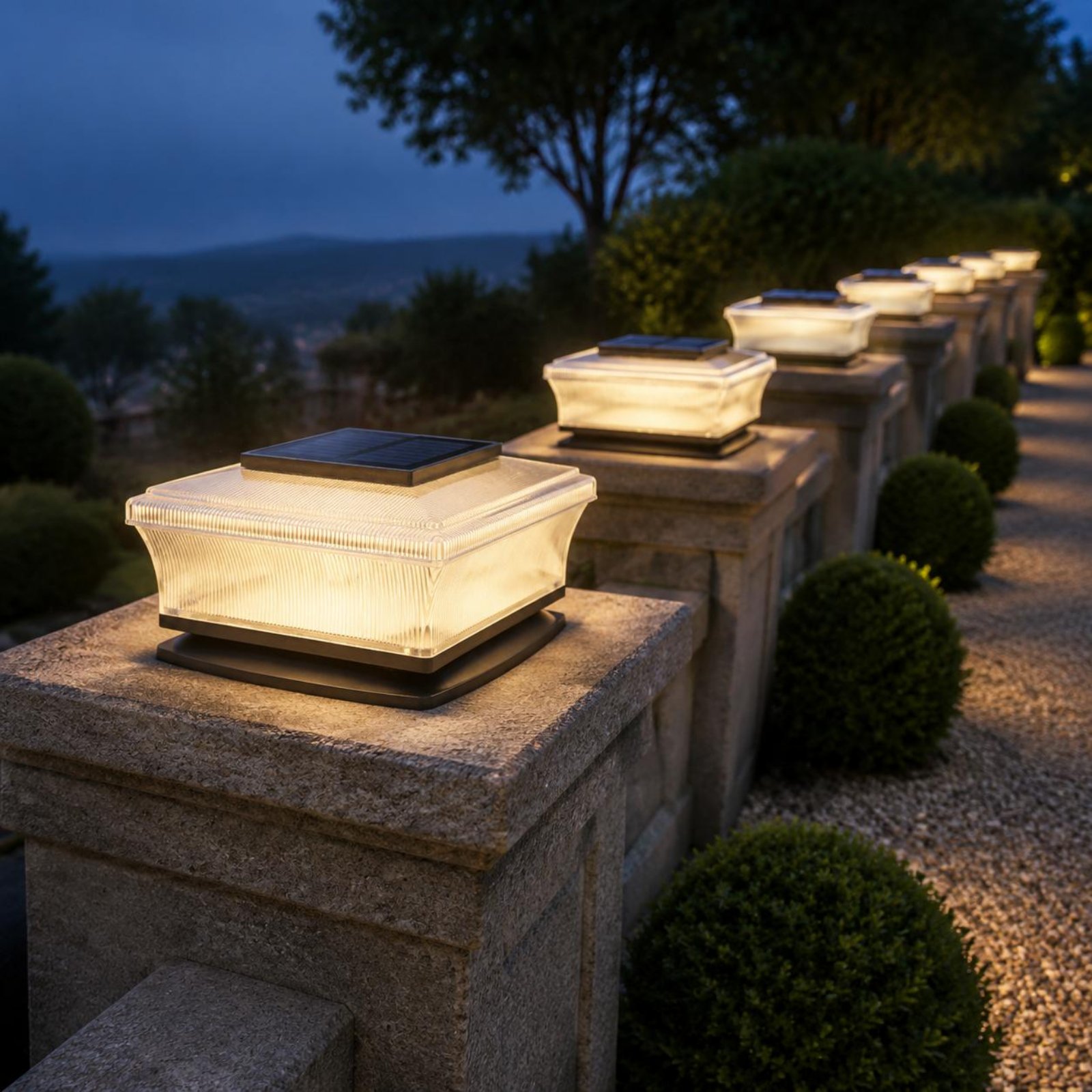 Lampu Tiang Tenaga Surya Nirka - Outdoor Lighting Modern ulasan dan harga