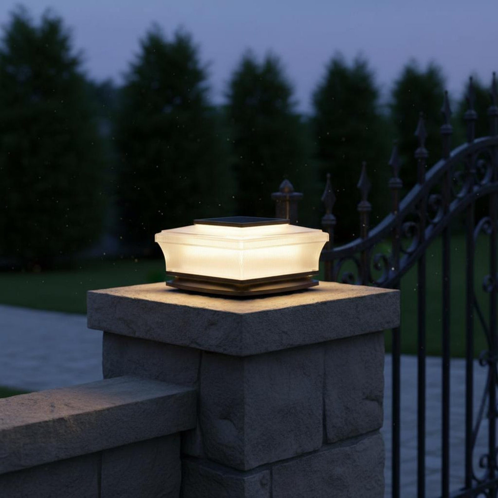 Lampu Tiang Tenaga Surya Nirka - Outdoor Lighting Modern ulasan dan harga