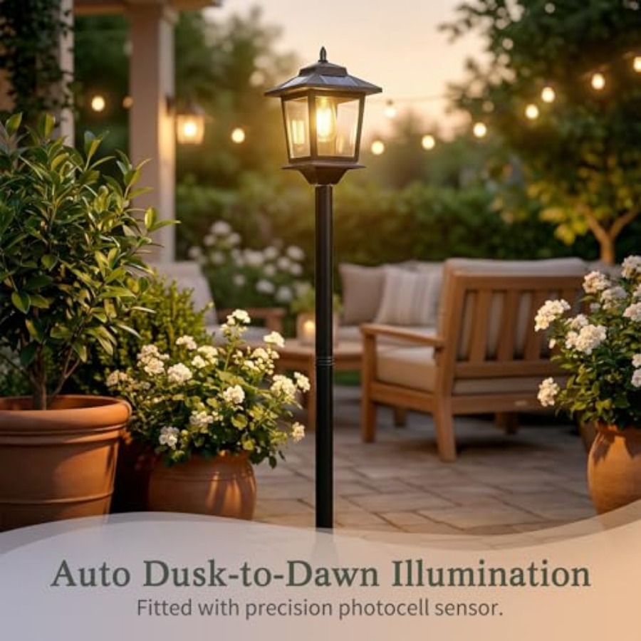 Lampu Tiang Tenaga Surya Luar  - Outdoor Lighting Poles ulasan dan harga