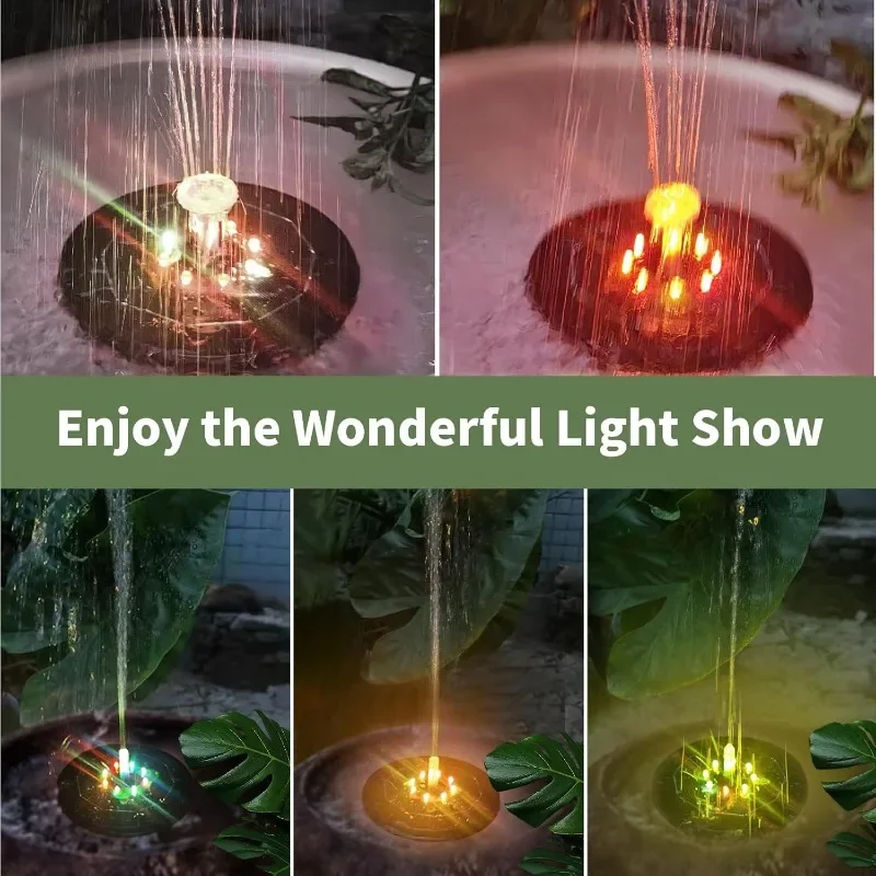 Lampu air mancur tenaga surya  - Outdoor Lighting Permanent ulasan dan harga