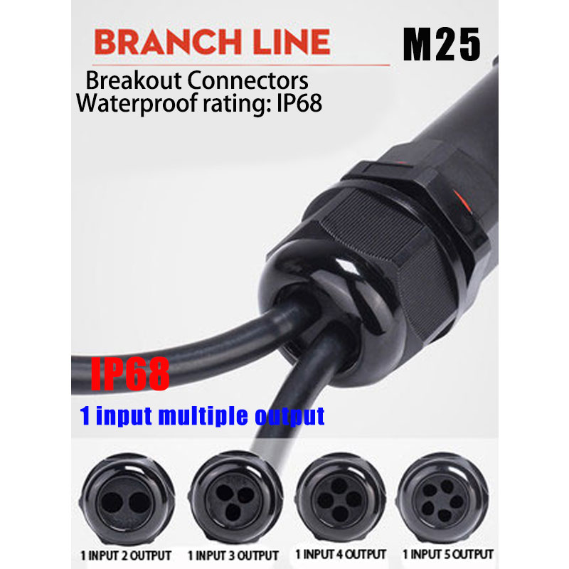 IP68 konektor tahan air, jenis - Outdoor Lighting Connectors ulasan dan harga