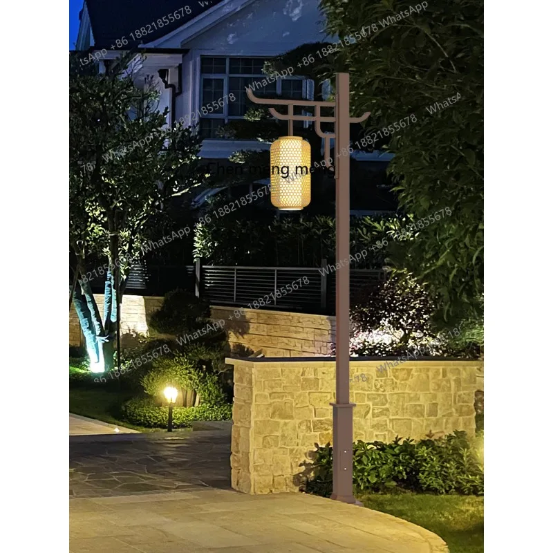 Lampu tiang surya L6080 lampu  - Outdoor Lighting Poles ulasan dan harga