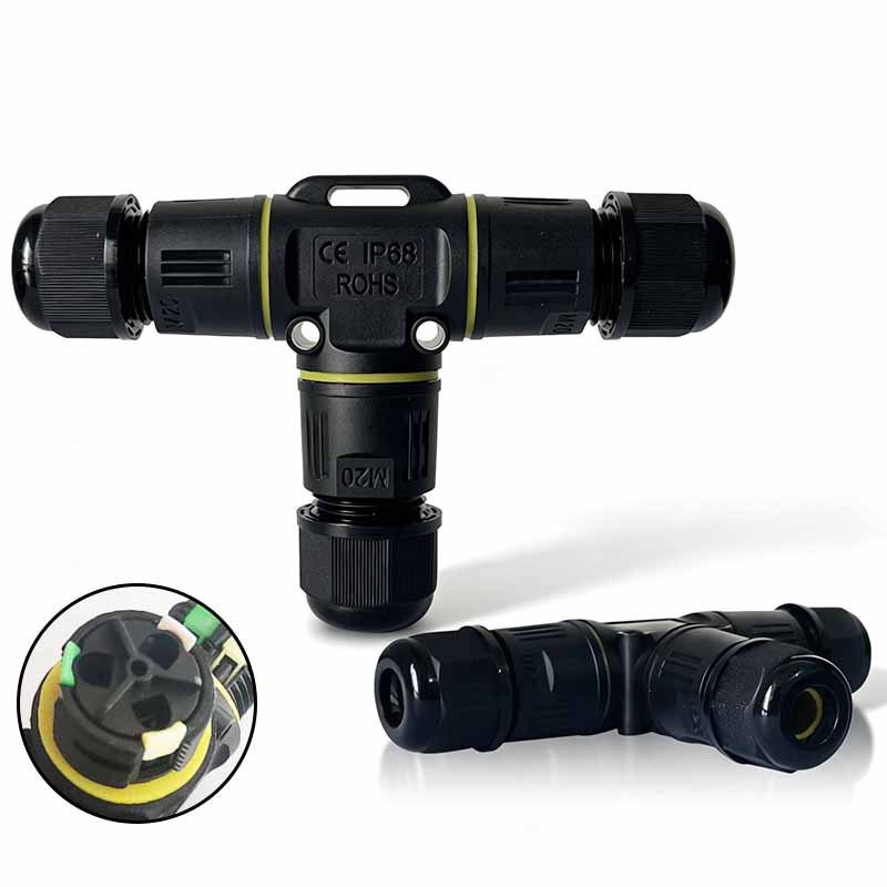 Konektor Kabel Tipe T Tahan Ai - Outdoor Lighting Connectors ulasan dan harga