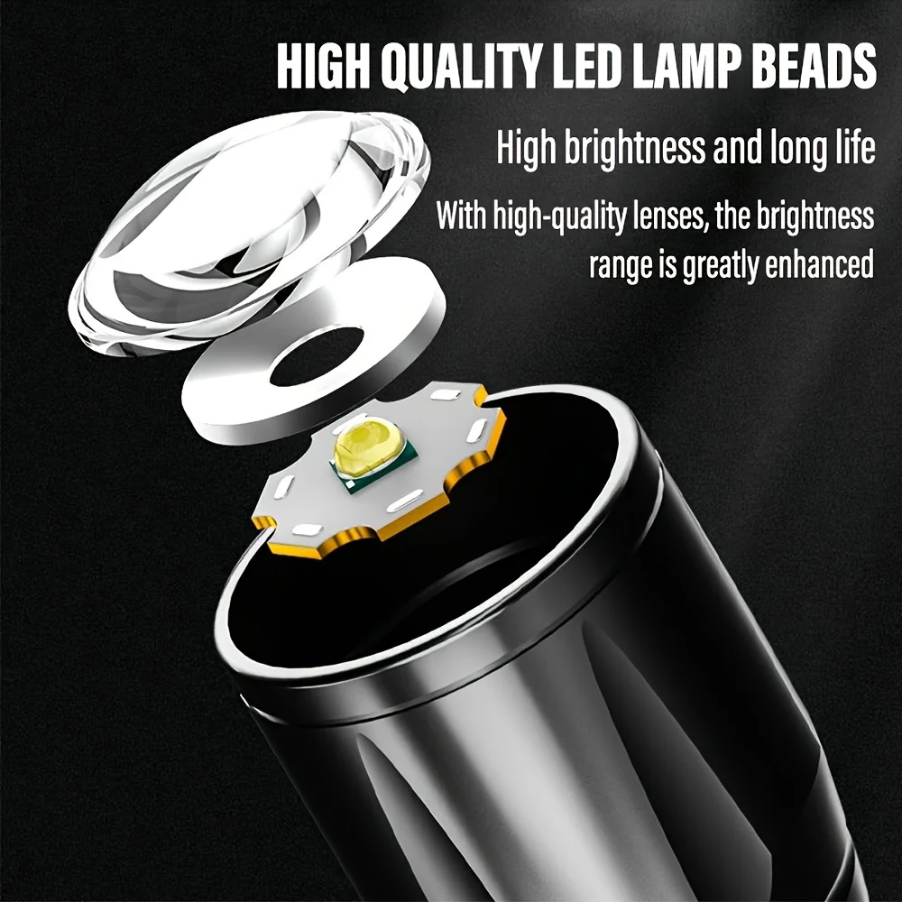 Senter LED Mini Lampu Sorot CO - Outdoor Lighting Black ulasan dan harga