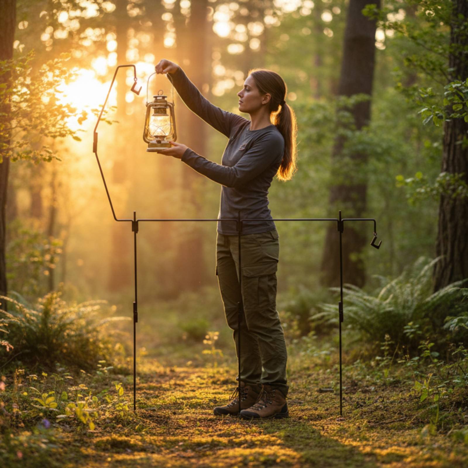 Tiang Lampu Camping Mudah Dira - Outdoor Lighting Poles ulasan dan harga