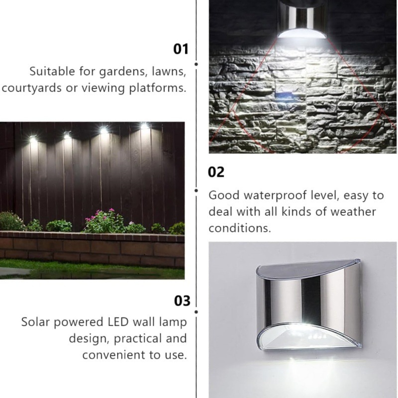 2 Buah Lampu Taman Tenaga Sury - Outdoor Lighting Linear ulasan dan harga