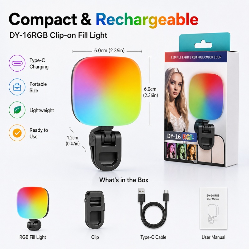 Lampu LED RGB Portabel untuk F - Outdoor Lighting Video ulasan dan harga