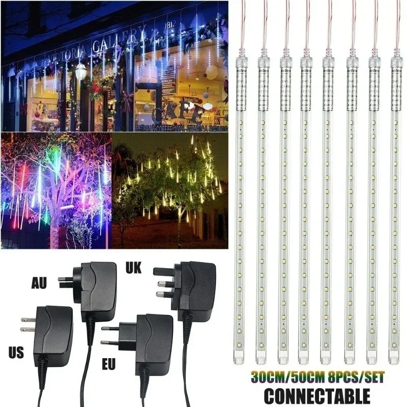 Lampu setrip LED 8 tabung huja - Outdoor Lighting Permanent ulasan dan harga