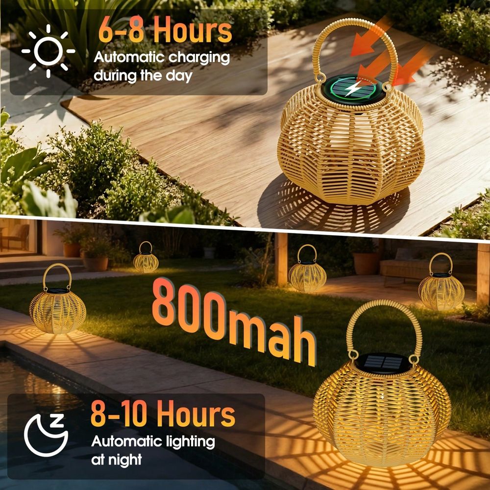 Lampu Ambient Tenaga Surya Rot - Solar Lantern Hanging ulasan dan harga
