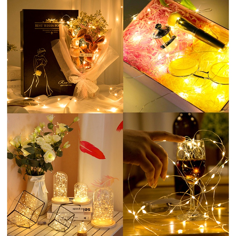 5-30M LED Lampu Peri Baterai D - Outdoor Lighting Battery Operated ulasan dan harga