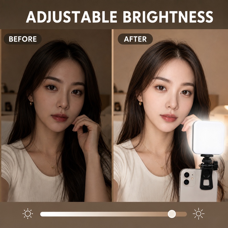 Lampu Selfie Portabel DY11Mini - Outdoor Lighting Video ulasan dan harga
