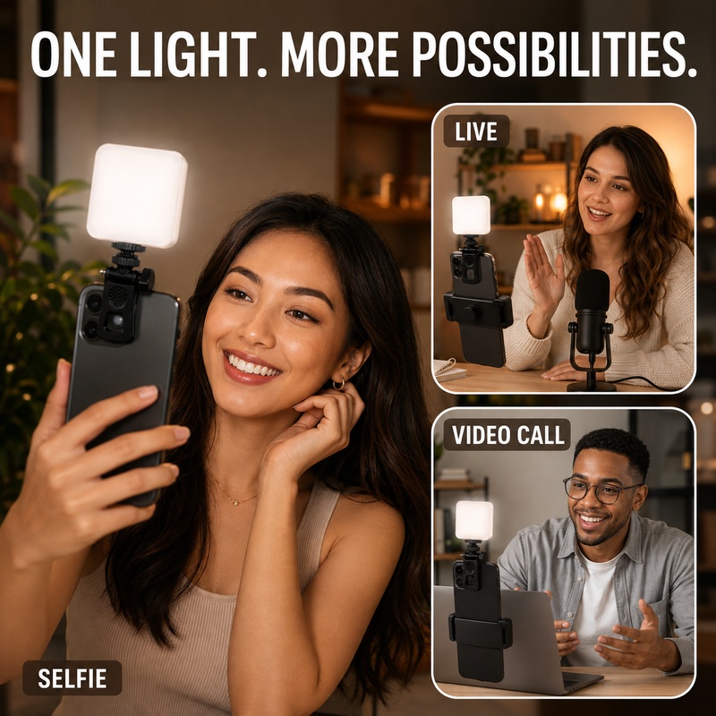 Lampu Selfie Portabel DY11Mini - Outdoor Lighting Video ulasan dan harga