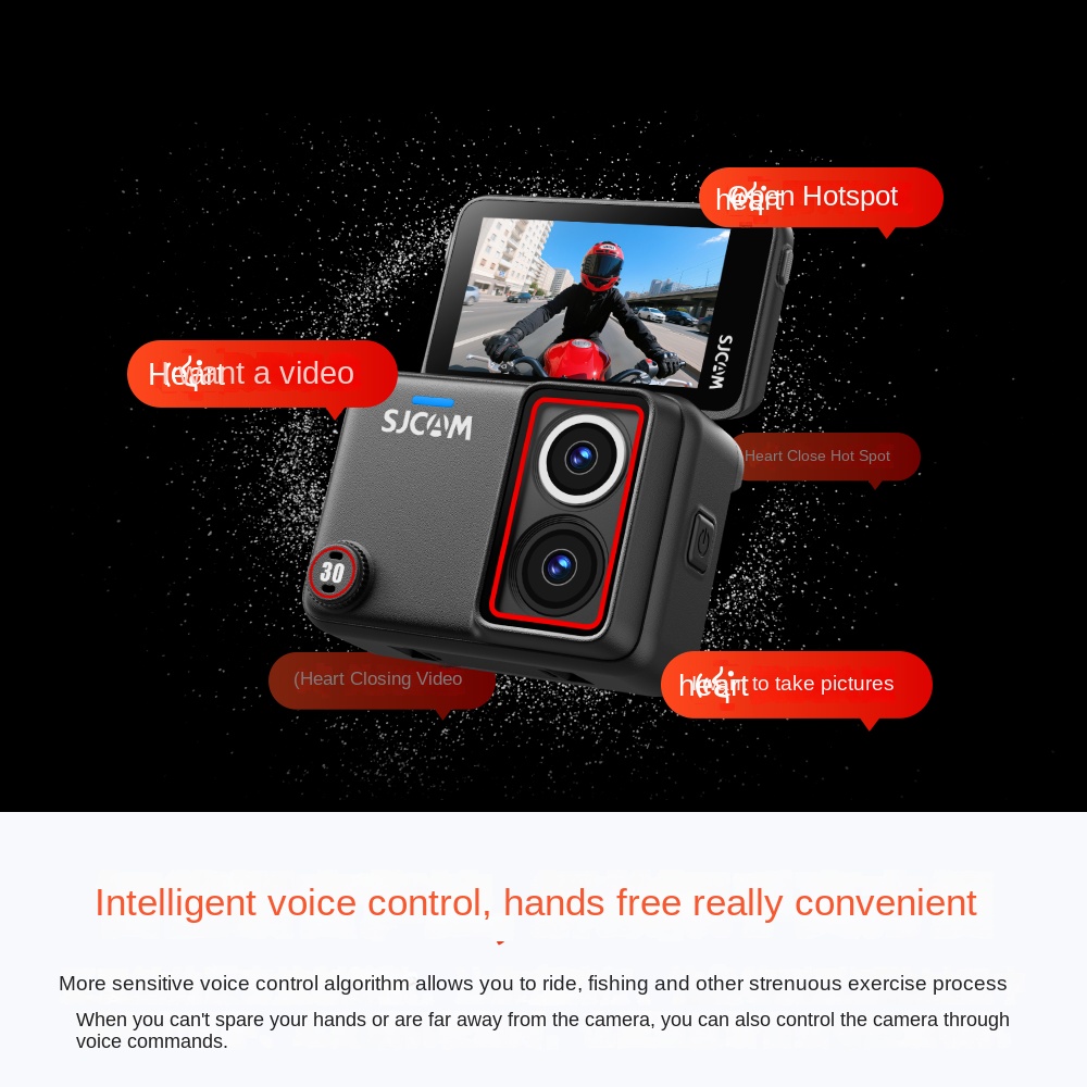 Kamera Aksi SJCAM SJ30 8K 20FP - Outdoor Lighting Video ulasan dan harga