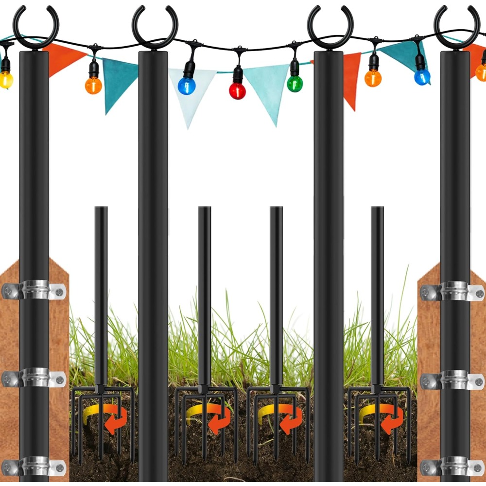 Tiang Lampu String Land·voi 4  - Outdoor Lighting Poles ulasan dan harga