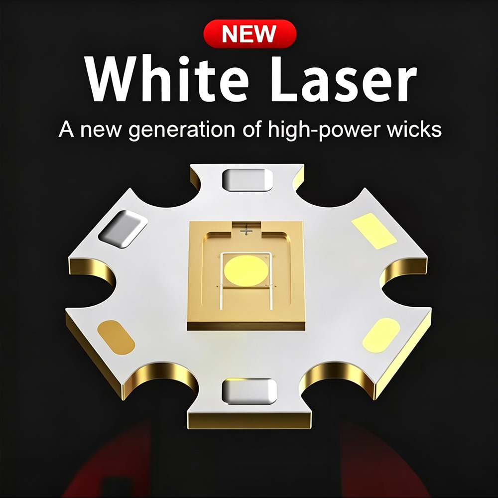 Senter Laser Putih Berdaya Tin - Outdoor Lighting Black ulasan dan harga