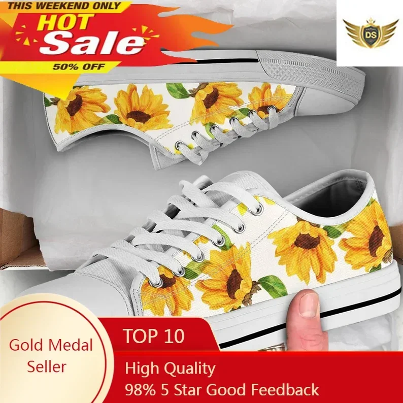 Sepatu Kanvas Cetak Bunga Mata - Outdoor Lighting Black ulasan dan harga